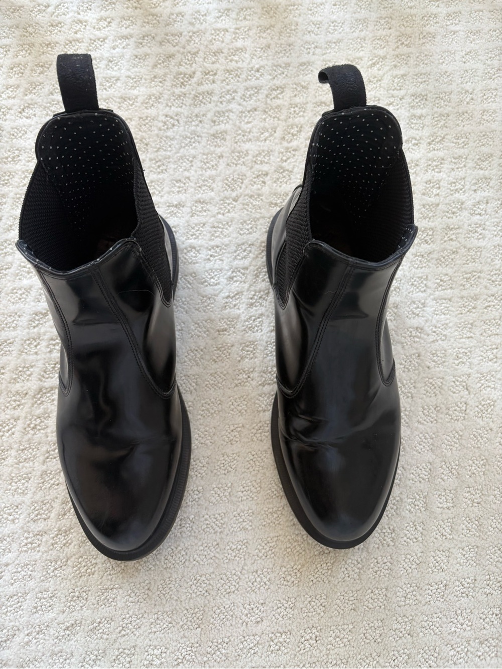 Dr. Martens Black Leather Chukka Boots